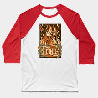 Butterfire Baseball T-Shirt